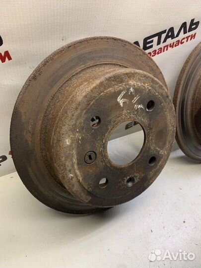 Диск тормозной задний Chevrolet Lacetti седан 1.4