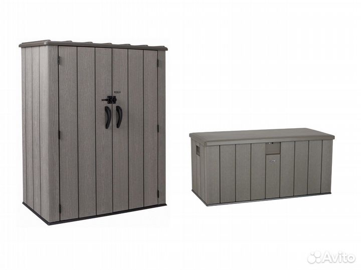 Всепогодный уличный шкаф и сундук