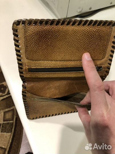 Кошелёк из кожи Варана