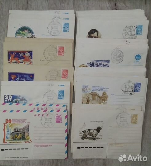 Конверты Первого Дня СССР 1979,1980,1991