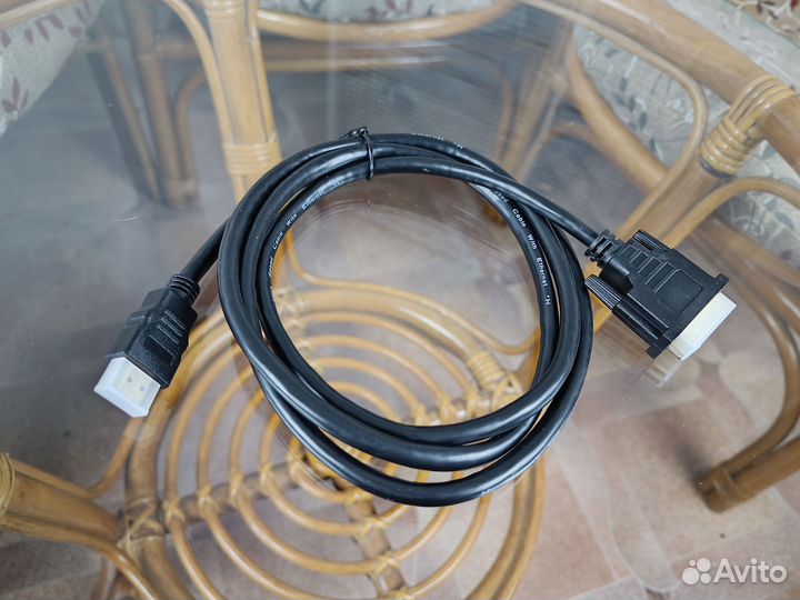 Кабель переходной DVI-D на hdmi 1,5 м