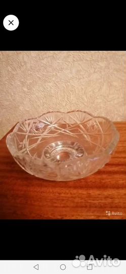 Вазы хрустальные