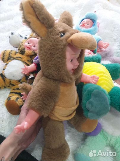 Игрушки коллекция пупсиков в костюмах