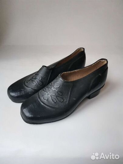 Туфли резиновые, винтаж