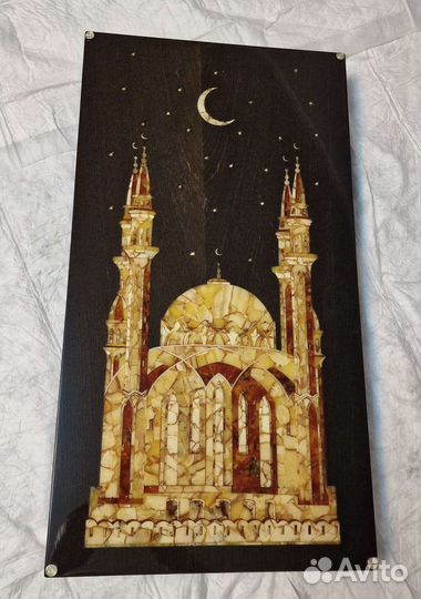 Нарды Кул Шариф янтарь мореный дуб