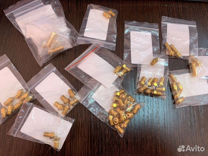 Сопла для 3D принтера (латунь/закаленная сталь)