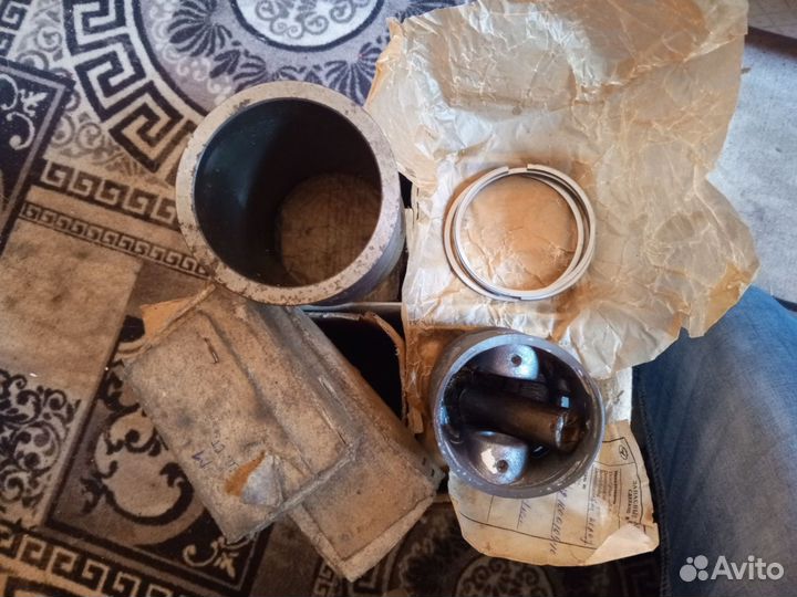 Комплект поршневой м-412 с гильзами + вкладыши