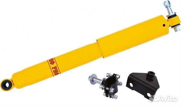 Демпфер риф рулевой УАЗ Буханка с кронштейнами