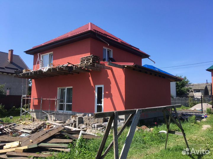 Фасадные работы, утепление фасада