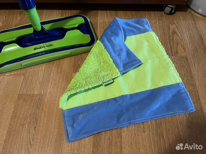 Швабра Гринвэй Aquamatic Mop с двумя насадками