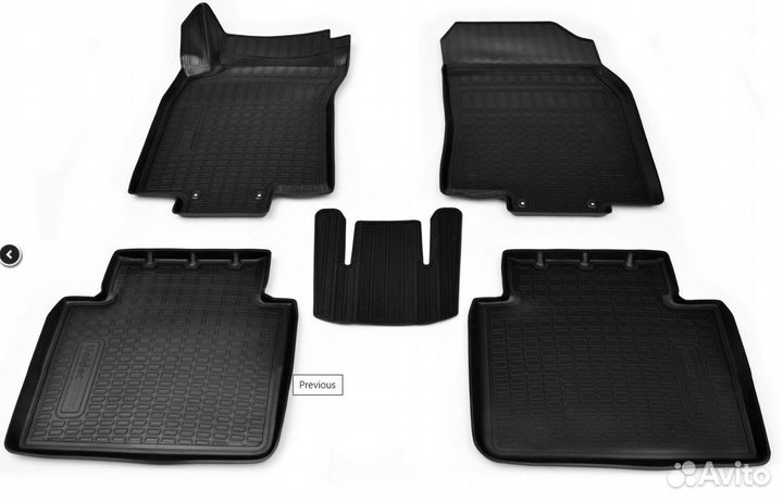 Коврики в салон Renault Koleos II (2016-н.в.)