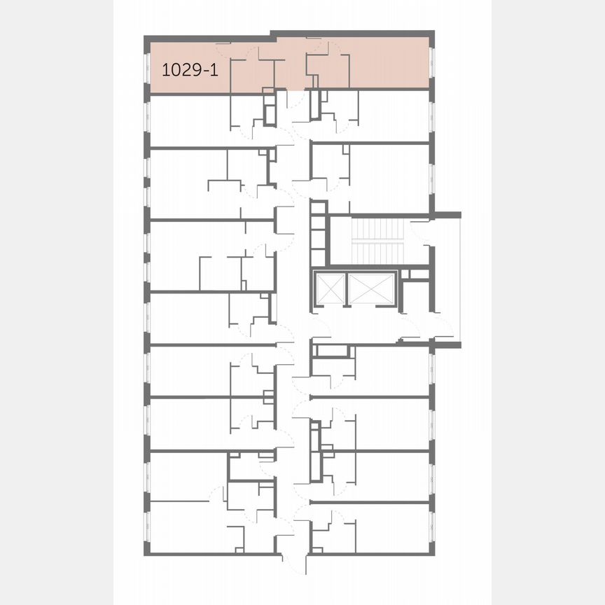 1-к. апартаменты, 45,5 м², 2/17 эт.