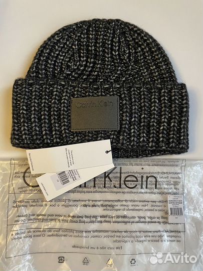 Calvin Klein Шапка женская вязаная