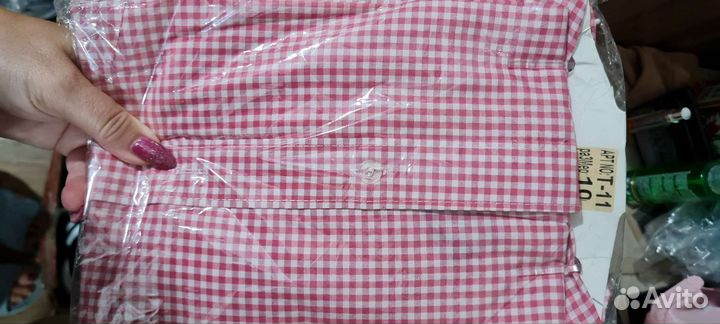 Рубашки новые подростковые