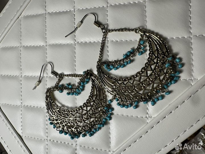 Серьги бижутерия