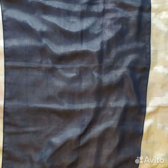 Палантин шифон бахрома