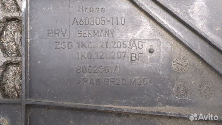 Вентилятор радиатора Skoda Octavia (A5), 2010