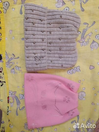 Шапки от 1 до 7 лет