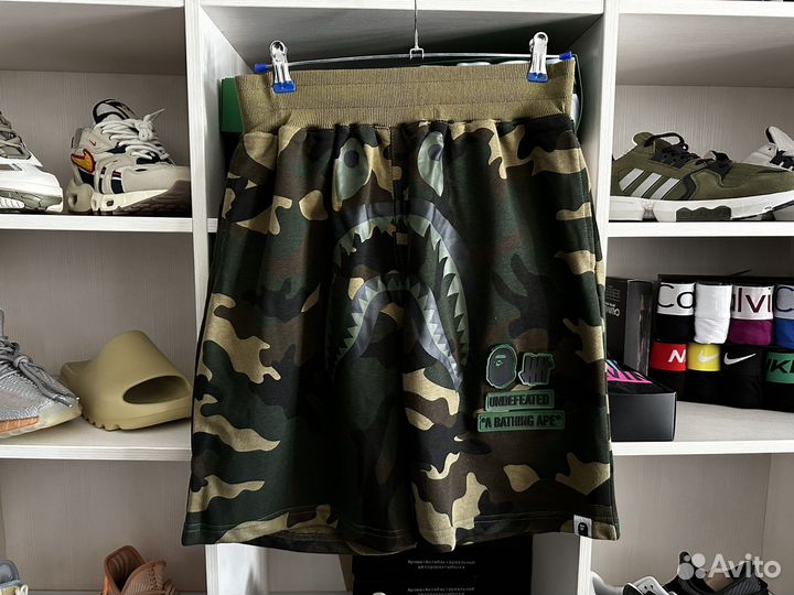 Шорты Bape камуфляж