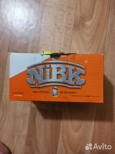 Колодки передние Nibk Aveo T250