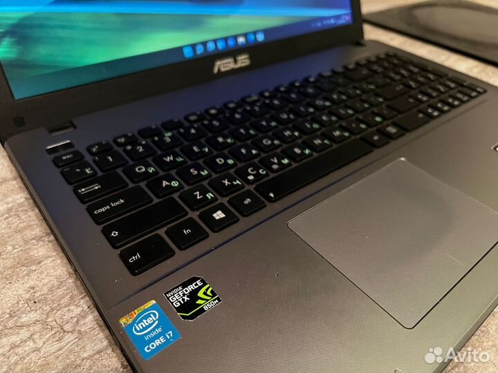Asus как новый i7-4710HQ/GTX 850/12 Gb/1 Tb