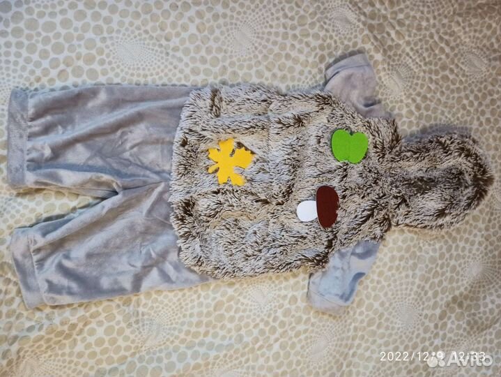 Новогодний костюм ежика