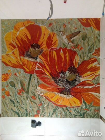 Панно из мозаики