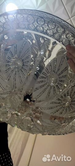 Люстра потолочная светодиодная с пультом