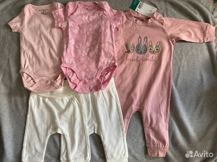 Новые детские боди синсей слип штаны нм 62 р