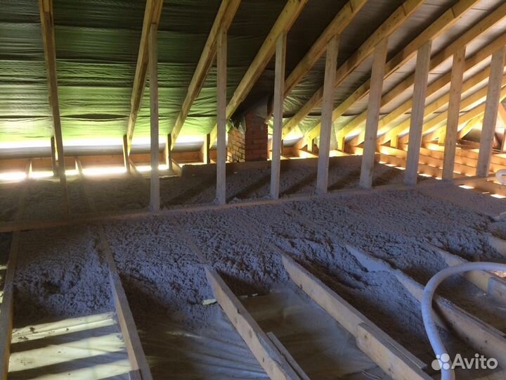 Эко утеплитель (эковата)