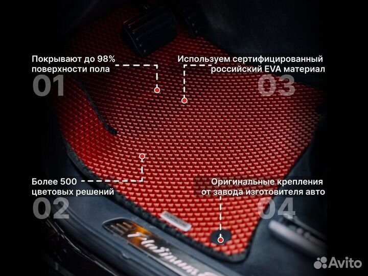 EVA/эва/ева коврики с гарантией