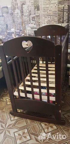 Детская кровать с матрасом