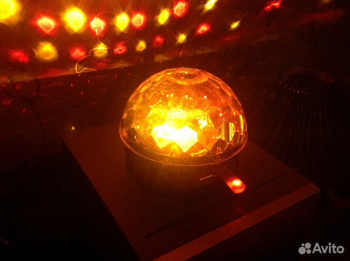 Музыкальный диско шар