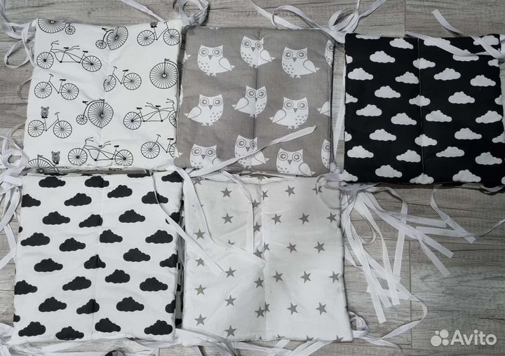 Бортики в кроватку