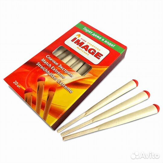 Спички Охотничьи 90 мм 20 шт Image