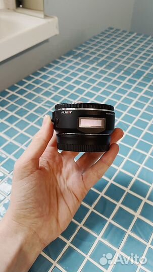 Адвптео Viltrox Mark V EF-E5 с canon на sony