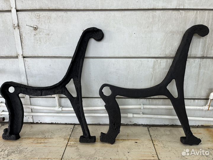Чугунные ножки для скамьи