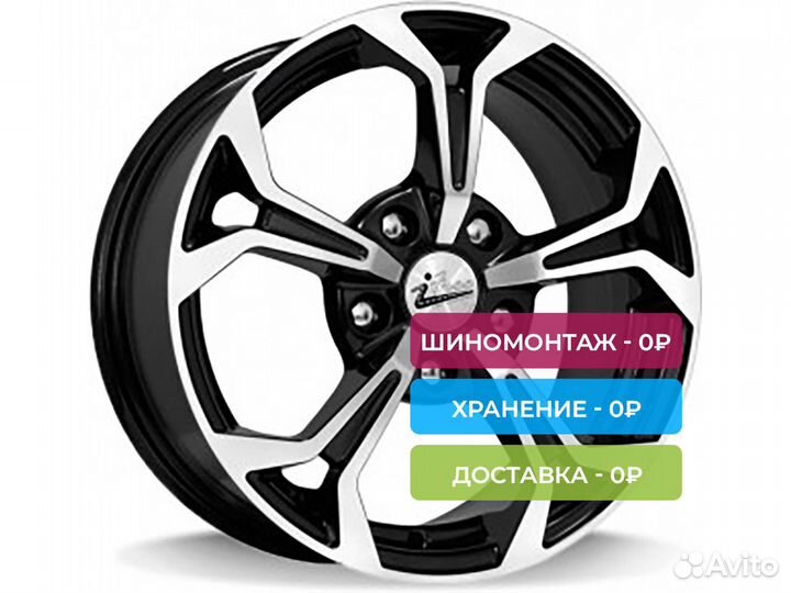 R15 5x112 6,5J ET45 D57,1 iFree Эрнесто Блэк-Джек