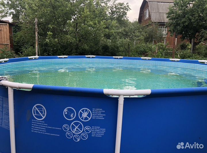 Каркасный бассейн intex