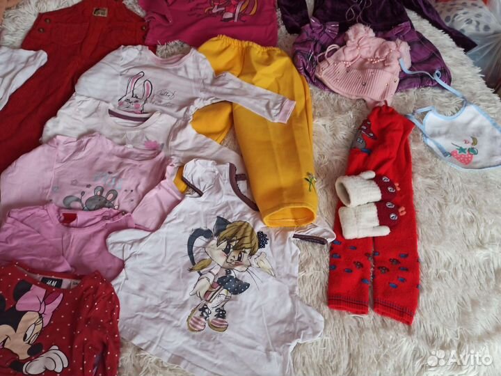 Вещи пакетом для девочки 92 98