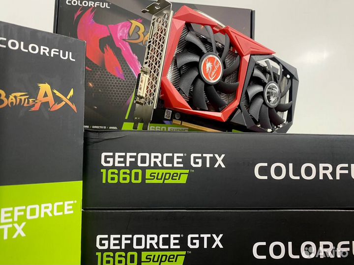 Nvidia GTX 1660 Super в количестве