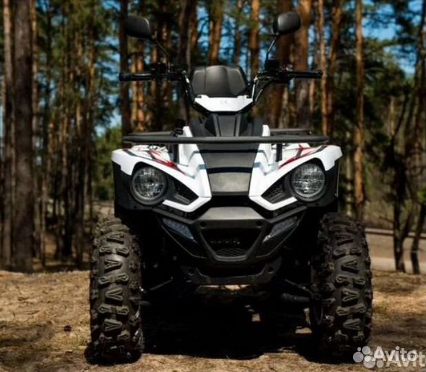 Квадроцикл linhai Z180 белый