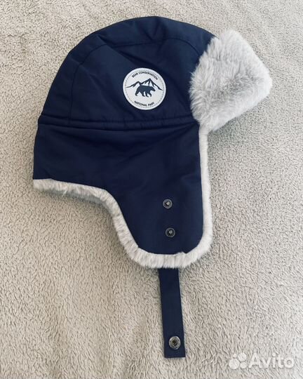 Шапка-ушанка детская новая 50-52 размер