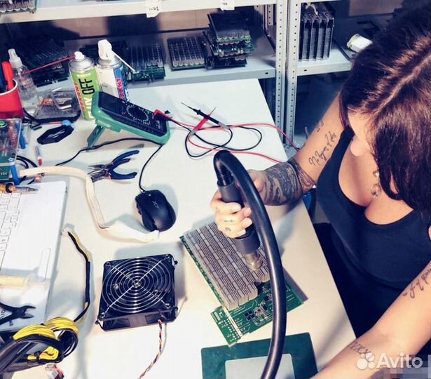Ремонт Asic T17/S17/S19 и всей серии Antminer