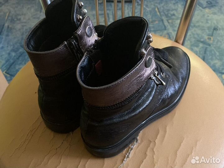 Ботинки осенние для девочки 34 размер