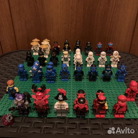 Lego минифигурки ninjago