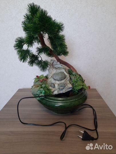 Настольный фонтан