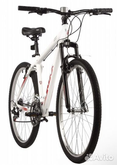 Велосипед Foxx 27.5, белый, размер 16