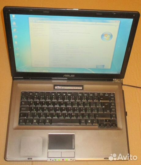 Asus x51rl Core T5550/2гб/ssd 256гб