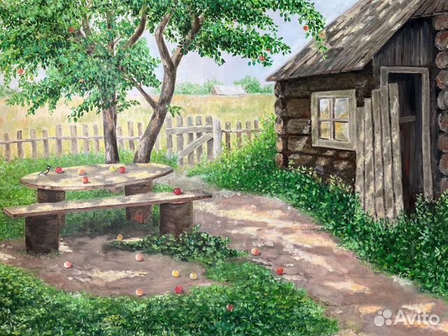 Картина маслом на холсте